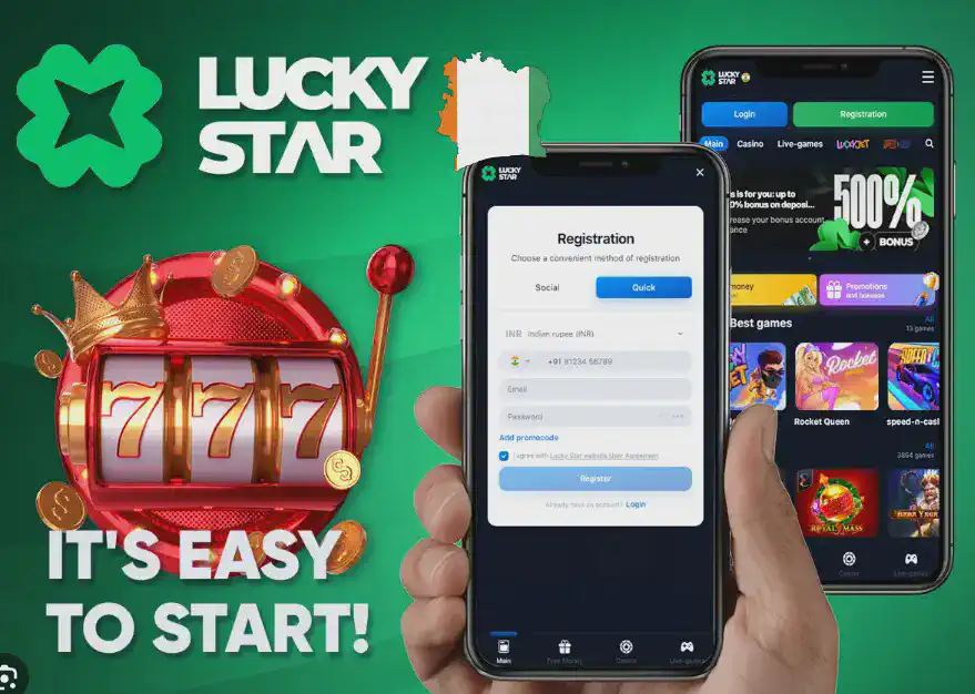 Lucky Star Mobile app